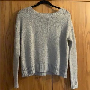 Shimmery grey sweater
